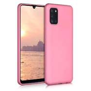 Силиконовый чехол Samsung A315 Galaxy A31 Розовый