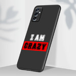 Чехол силиконовый BoxFace Samsung Galaxy M52 (M526) Черный I'm Crazy