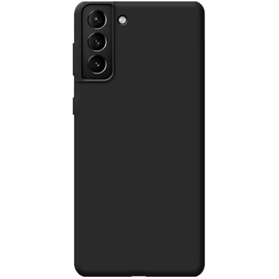 Чехол силиконовый Samsung Galaxy S21 Plus (G996) Черный