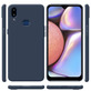 Силиконовый чехол Samsung A107 Galaxy A10s Синий
