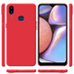 Силиконовый чехол Samsung A107 Galaxy A10s Красный