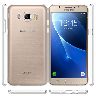 Чехол Ultra Clear Case Samsung J510 Galaxy J5 2016 Прозрачный