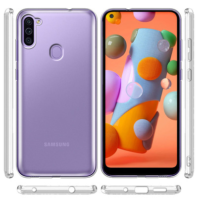 Чехол Ultra Clear Samsung Galaxy M11 (M115) Прозрачный