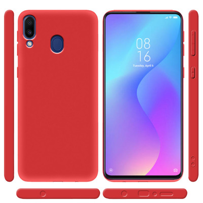 Чехол силиконовый Samsung M205 Galaxy M20 Красный