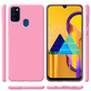 Силиконовый чехол Samsung M307 Galaxy M30s Розовый