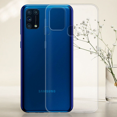 Чехол Ultra Clear Samsung M315 Galaxy M31 Прозрачный