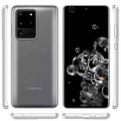 Чехол Ultra Clear Case Samsung G988 Galaxy S20 Ultra Прозрачный