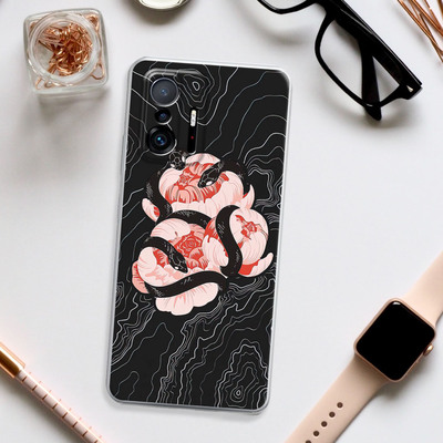 Чехол BoxFace Xiaomi 11T / 11T Pro Snake Rose