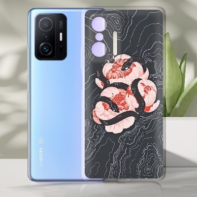 Чехол BoxFace Xiaomi 11T / 11T Pro Snake Rose