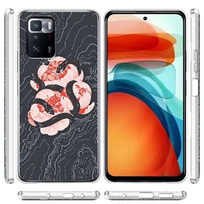 Чехол BoxFace Xiaomi Poco X3 GT Snake Rose