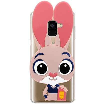 Чехол силиконовый Zootopia Samsung A530 Galaxy A8 (2018) Rabbit Judy