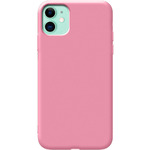 Силиконовый чехол Apple iPhone 11 Розовый