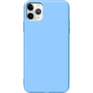 Силиконовый чехол Apple iPhone 11 Pro Голубой
