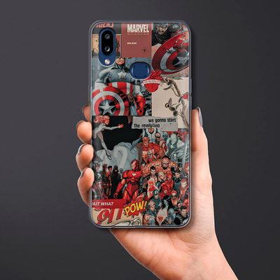 Чехол BoxFace Samsung A107 Galaxy A10s Marvel Comics