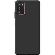 Чехол силиконовый Samsung Galaxy A03S (A037) Черный