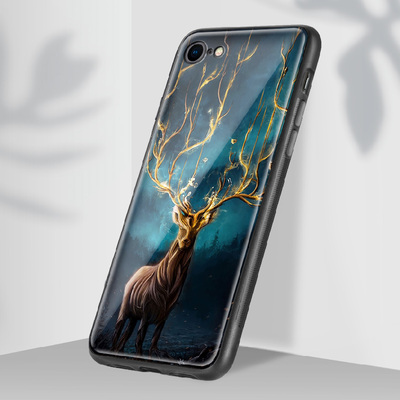 Защитный чехол BoxFace Glossy Panel Apple iPhone SE (2020) Fairy Deer