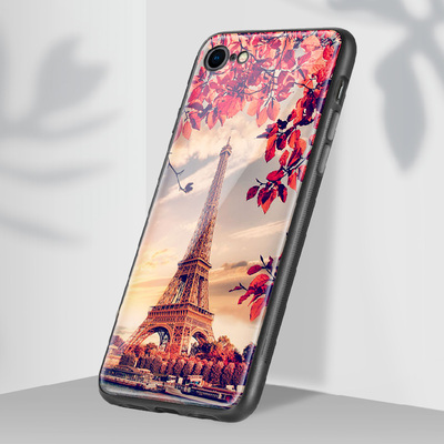 Защитный чехол BoxFace Glossy Panel Apple iPhone 7 / 8 Paris