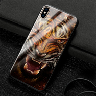 Защитный чехол BoxFace Glossy Panel Apple iPhone XS Max Tiger