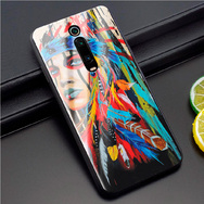 Защитный чехол BoxFace Glossy Panel Xiaomi Mi 9T / Mi 9T Pro Feather Girl