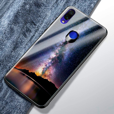 Защитный чехол BoxFace Glossy Panel Xiaomi Redmi Note 7 Milky Way