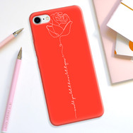 Красный чехол BoxFace Apple iPhone 7/8 Rose
