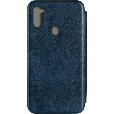 Чехол книжка Leather Gelius для Samsung M115 Galaxy M11 Синий