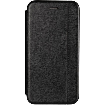 Чехол книжка Leather Gelius для Xiaomi Redmi Note 9 Черный