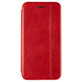 Чехол книжка Leather Gelius для Huawei P Smart S Красный