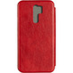 Чехол книжка Leather Gelius для Xiaomi Redmi 9 Красный