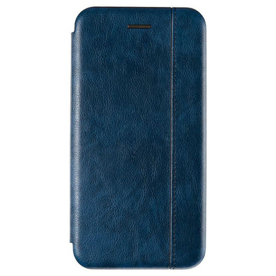 Чехол книжка Leather Gelius для Samsung A525 Galaxy A52 Синий