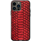 Кожаный чехол BoxFace Apple iPhone 13 Pro Max Reptile Red