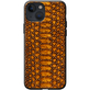 Кожаный чехол BoxFace Apple iPhone 13 Reptile Brown