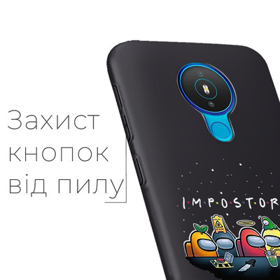 Защитный чехол Boxface Nokia 1.4 Among Us Impostors