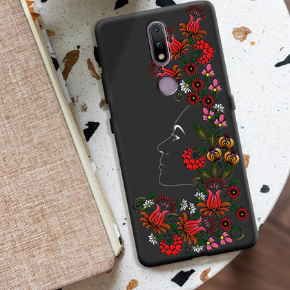 Защитный чехол Boxface Nokia 2.4 3D Ukrainian Muse