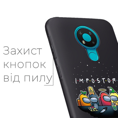Защитный чехол Boxface Nokia 3.4 Among Us Impostors
