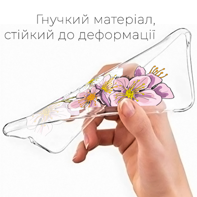 Прозрачный чехол BoxFace Samsung A225 Galaxy A22 Cherry Blossom