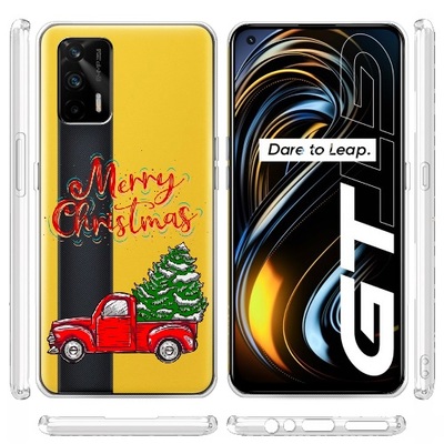 Прозрачный чехол BoxFace Realme GT 5G Holiday Car