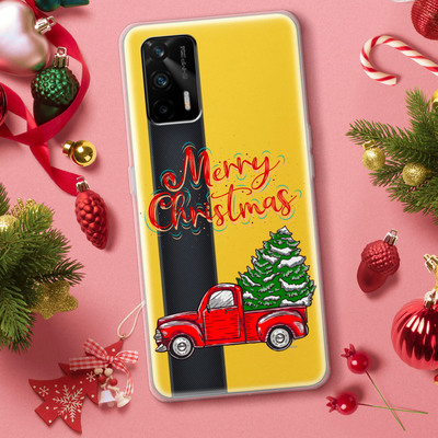 Прозрачный чехол BoxFace Realme GT 5G Holiday Car