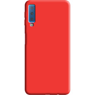 Силиконовый чехол Samsung A750 Galaxy A7 2018 Красный