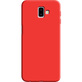 Силиконовый чехол Samsung J610 Galaxy J6 Plus 2018 Красный