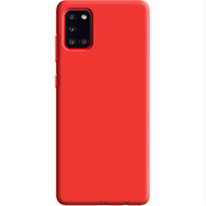 Силиконовый чехол Samsung A315 Galaxy A31 Красный