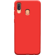 Силиконовый чехол Samsung A405 Galaxy A40 Красный