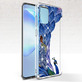 Чехол BoxFace со стразами Samsung A525 Galaxy A52 Peafowl