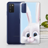 Чехол BoxFace Samsung Galaxy A03s (A037) Кролик Снежок