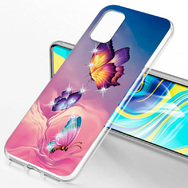 Чехол со стразами Samsung Galaxy A41 (A415) Butterflies