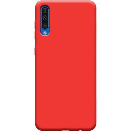 Силиконовый чехол Samsung A505 Galaxy A50 Красный
