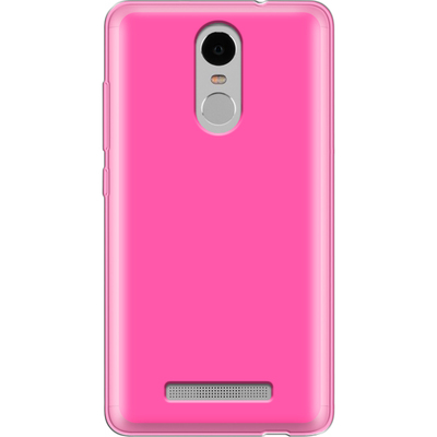 Силиконовый чехол Xiaomi Redmi Note 3 / Note 3 Pro Розовый