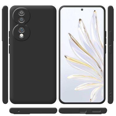 Силіконовий чохол Honor 70 Чорний