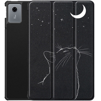 Чохол для Lenovo Idea Tab 11" Місячний кіт