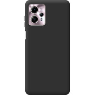 Чехол силиконовый Motorola G13 Черный
